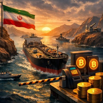 Irán Anuncia Peajes en Cripto: Los Buques Petroleros Deben Pagar en Bitcoin por el Paso del Estrecho de Ormuz