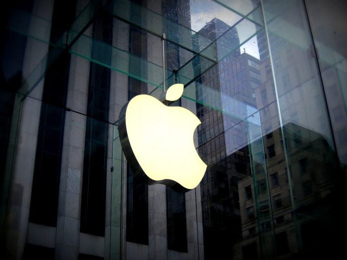 Logo de la compañía Apple