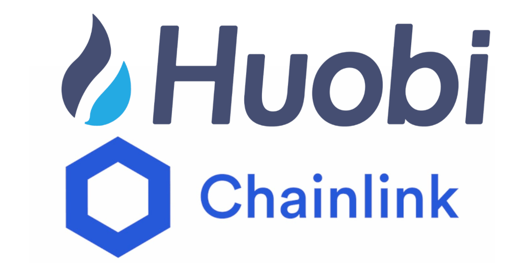 Imagen del logo de Houbi y Chainlink