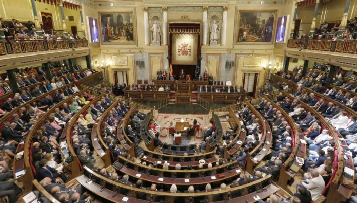 Imagen del Congreso de los Diputados español