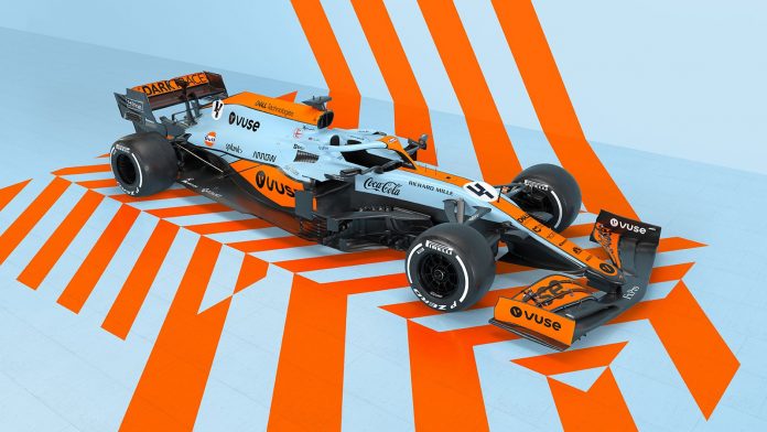 Imagen de un F1 de McLaren Racing