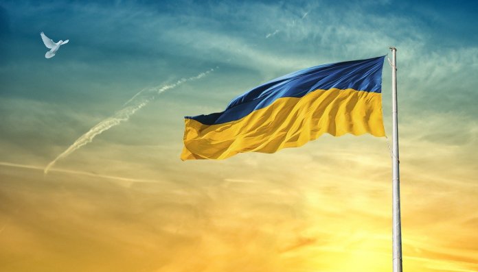 Imagen de la bandera de Ucrania