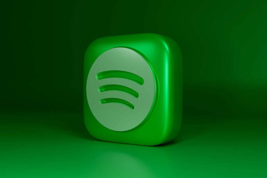Logo de Spotify en un NFT