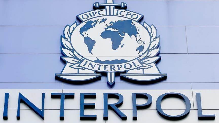 Logo de la Interpol