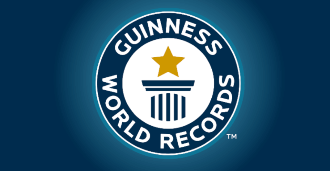 Logo de la guinness world records en la que se ha reconocido a Bitcoin