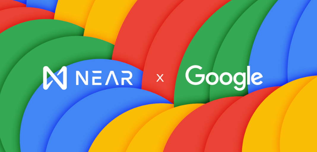 Imagen que representa el acuerdo entre la NEAR Foundation y Google Cloud