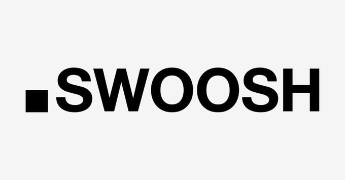 Imagen del logo del proyecto SWOOSH de Nike.